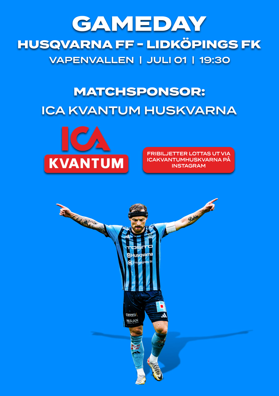 Se kvällens match på plats – Herrarna tar emot Lidköping